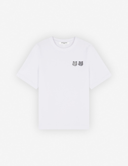 メゾン キツネ ダブルフォックスヘッド パッチ クラシック Tシャツ メゾン キツネ ダブルフォックスヘッド パッチ クラシック Tシャツ