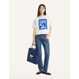 MAISON KITSUNE x KURO TOKYO-PARIS CROSSROADS VINTAGE WASH TEE