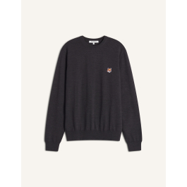 FOX HEAD MERINO REGULAR JUMPER | Maison Kitsuné