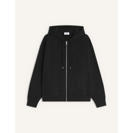 FOX HEAD ZIPPED OVERSIZE HOODIE | Maison Kitsuné