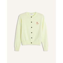 メゾンキツネ CHILLAX FOX カーディガン チラックス フォックス メリノ レギュラー カーディガン | Maison Kitsuné