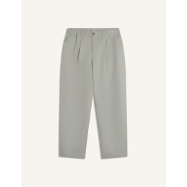ELASTICATED PLEATED PANTS | Maison Kitsuné