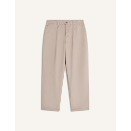 ELASTICATED PLEATED PANTS | Maison Kitsuné
