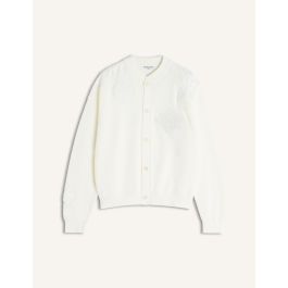 ART NOUVEAU STAMPS KNITTED BLOUSON | Maison Kitsuné