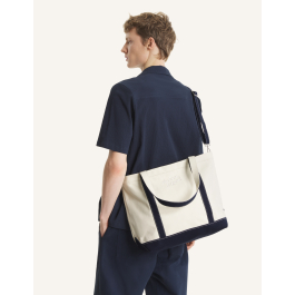 MAISON KITSUNE HANDWRITING LARGE TOTE | Maison Kitsuné