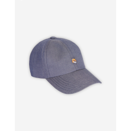 SMALL FOX HEAD EMBROIDERY 6P CAP | Maison Kitsuné