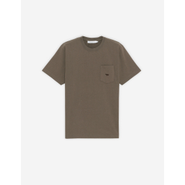 JP EXCLUSIVE フォックス エンブロイダリー ポケット Tシャツ | Maison