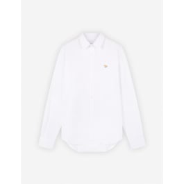 CLASSIC SHIRT WITH BABY FOX PATCH IN COTTON POPLIN