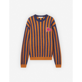 STRIPED COMFORT JUMPER | Maison Kitsuné