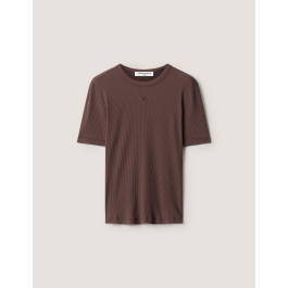 RIBBED BABY FOX FITTED TEE-SHIRT | Maison Kitsuné