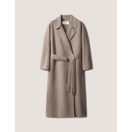 ダブルフェイス ベルテッド ウール コート | Maison Kitsuné