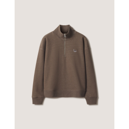 BABY FOX HALF ZIP SWEATSHIRT | Maison Kitsuné