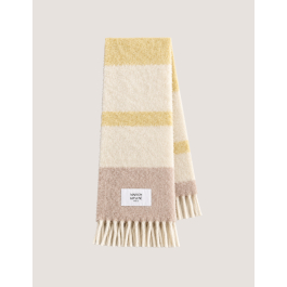 ALPACA STRIPES SCARF | Maison Kitsuné