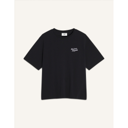 MAISON KITSUNE HANDWRITING EMBROIDERY OVERSIZE TEE | Maison Kitsuné
