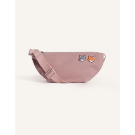 DOUBLE FOX HEAD FADED BUMBAG | Maison Kitsuné