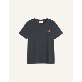 DOUBLE FOX HEAD REGULAR TEE-SHIRT | Maison Kitsuné