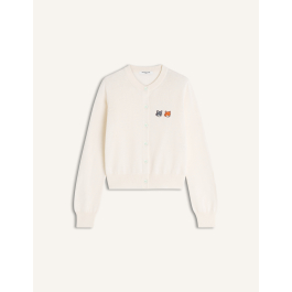DOUBLE FOX HEAD REGULAR CARDIGAN | Maison Kitsuné