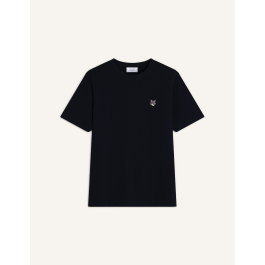 メゾン キツネ フォックスヘッド パッチ クラシック Tシャツブラック MAISON KITSUNE（メゾン キツネ） Tシャツ Fox Head Patch Regular T