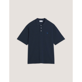 FOX HEAD OVERSIZE POLO | Maison Kitsuné