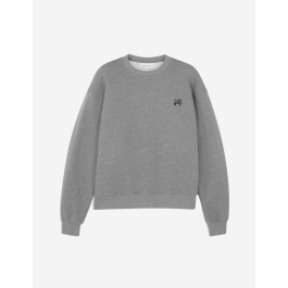 トップス Maison Kitsune/(W) COMFORT SWEATSHIRT Maison Kitsuné: Beige Double Bold Fox Head Half Zip Comfort