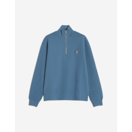 FOX HEAD COMFORT HALF ZIP SWEATSHIRT | Maison Kitsuné