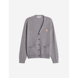 CHILLAX FOX MERINO REGULAR CARDIGAN | Maison Kitsuné
