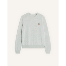 FOX HEAD MERINO REGULAR JUMPER | Maison Kitsuné