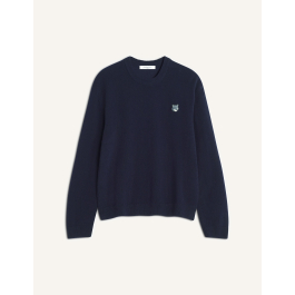 FOX HEAD LAMBSWOOL COMFORT JUMPER | Maison Kitsuné