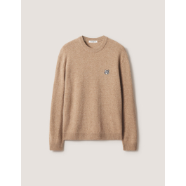 FOX HEAD LAMBSWOOL COMFORT JUMPER | Maison Kitsuné