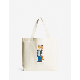MAISON KITSUNE フォックス スタンプトート MAISON KITSUNE（メゾン キツネ） メゾン キツネ フォックスプリント