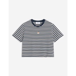 ベイビー フォックス ストライプ ベイビー Tシャツ | Maison Kitsuné