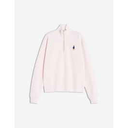 ぼー FOX HEAD COMFORT HALF ZIP SWEATSHIRT | Maison Kitsuné