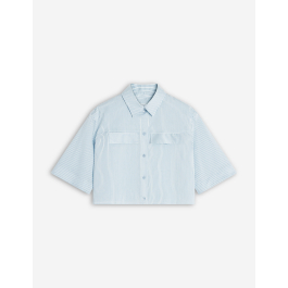 BOXY CROPPED SHIRT | Maison Kitsuné