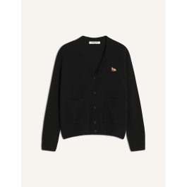 BABY FOX LAMBSWOOL BOXY CARDIGAN | Maison Kitsuné