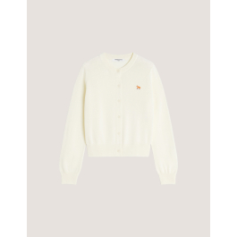 BABY FOX MERINO REGULAR CARDIGAN | Maison Kitsuné