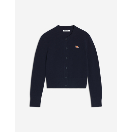 新品未使用MAISON KITSUNÉ ブラックカーディガン Sベビーフォックス MAISON KITSUNE メゾン キツネ 長袖カーディガン BABY FOX PATCH