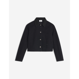 デニム クロップド ジャケット | Maison Kitsuné