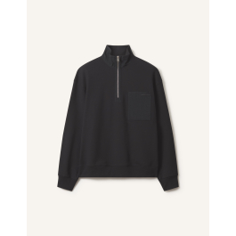 HALF-ZIP NYLON POCKET SWEATSHIRT | Maison Kitsuné