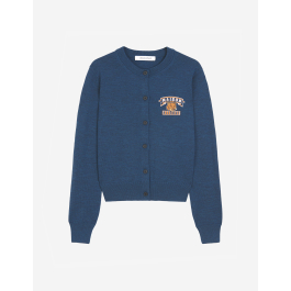 11-11 PATCH REGULAR CARDIGAN | Maison Kitsuné