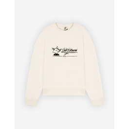 CAFE KITSUNE PLATE SWEATSHIRT