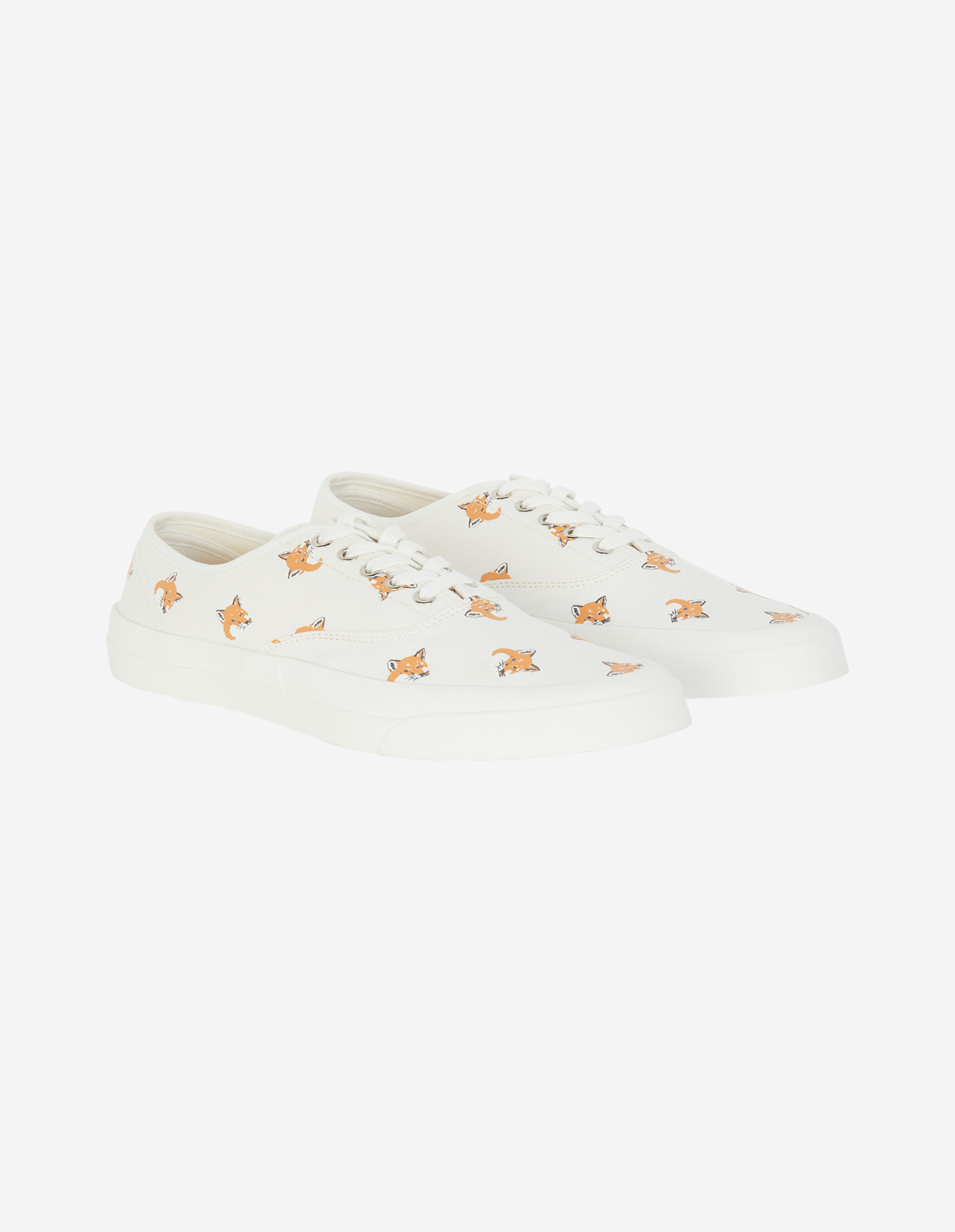 ALL OVER FOX HEAD LACED SNEAKER