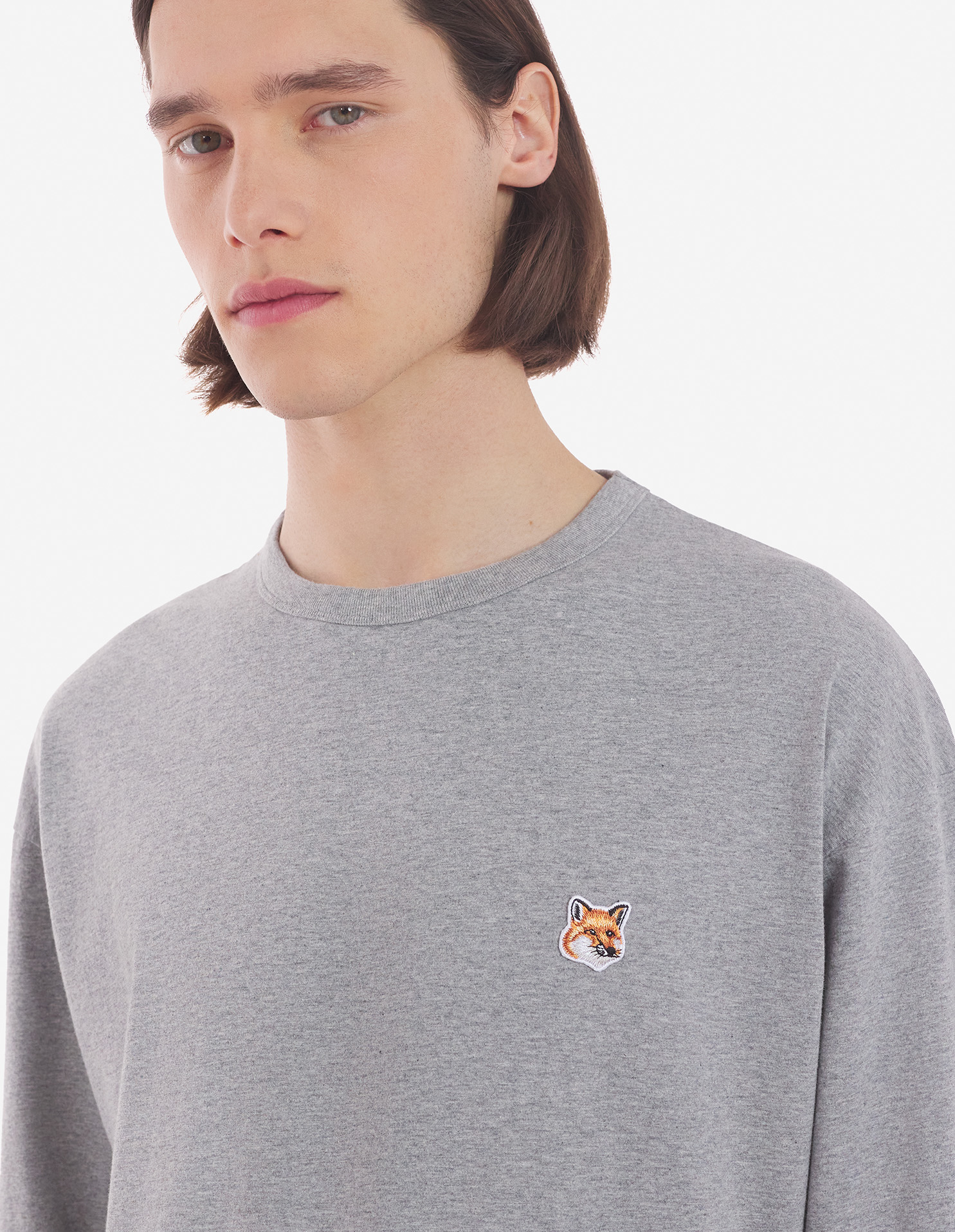 FOX HEAD PATCH REGULAR LONG-SLEEVED TEE-SHIRT