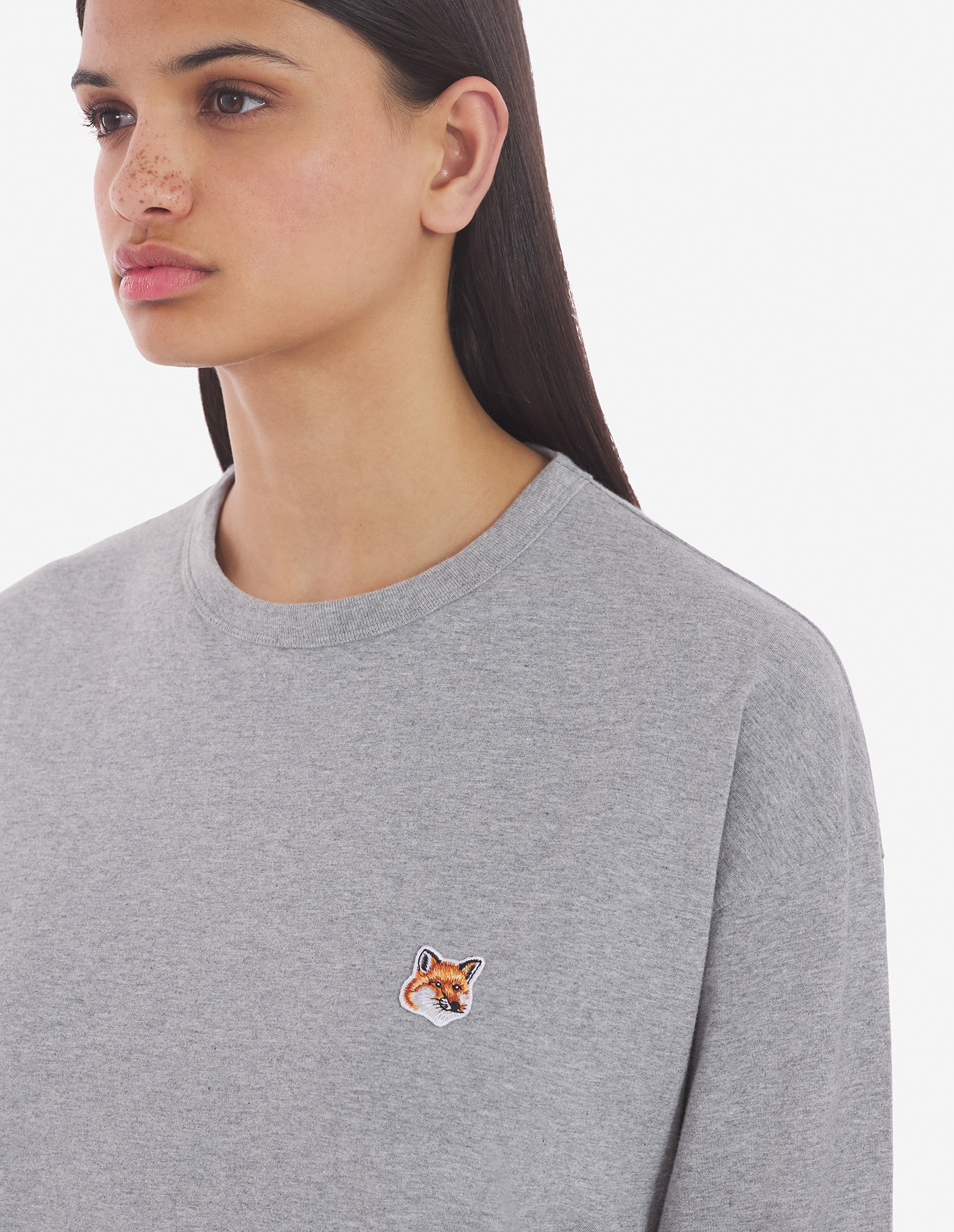 FOX HEAD PATCH REGULAR LONG-SLEEVED TEE-SHIRT