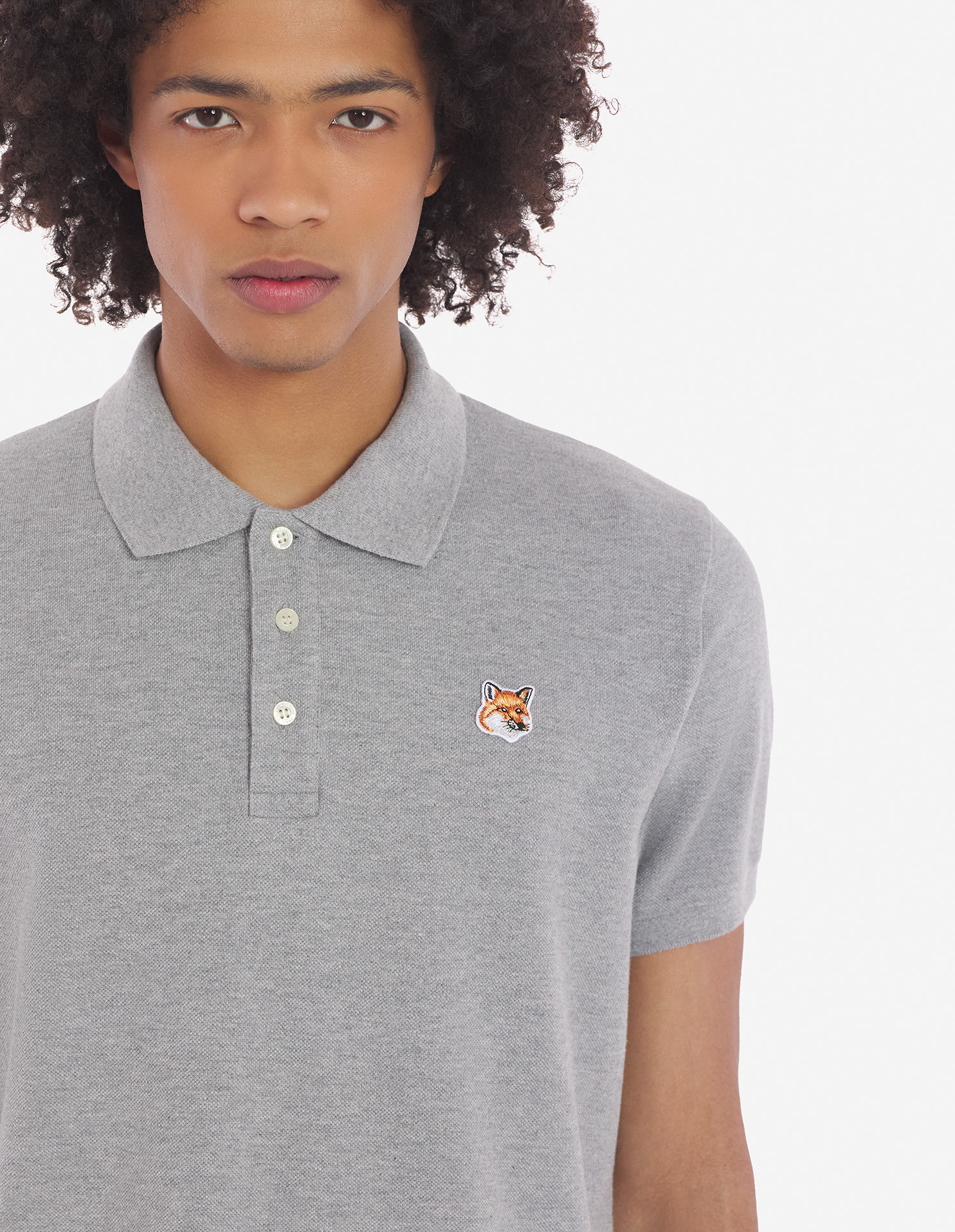 FOX HEAD PATCH CLASSIC POLO | Maison Kitsuné