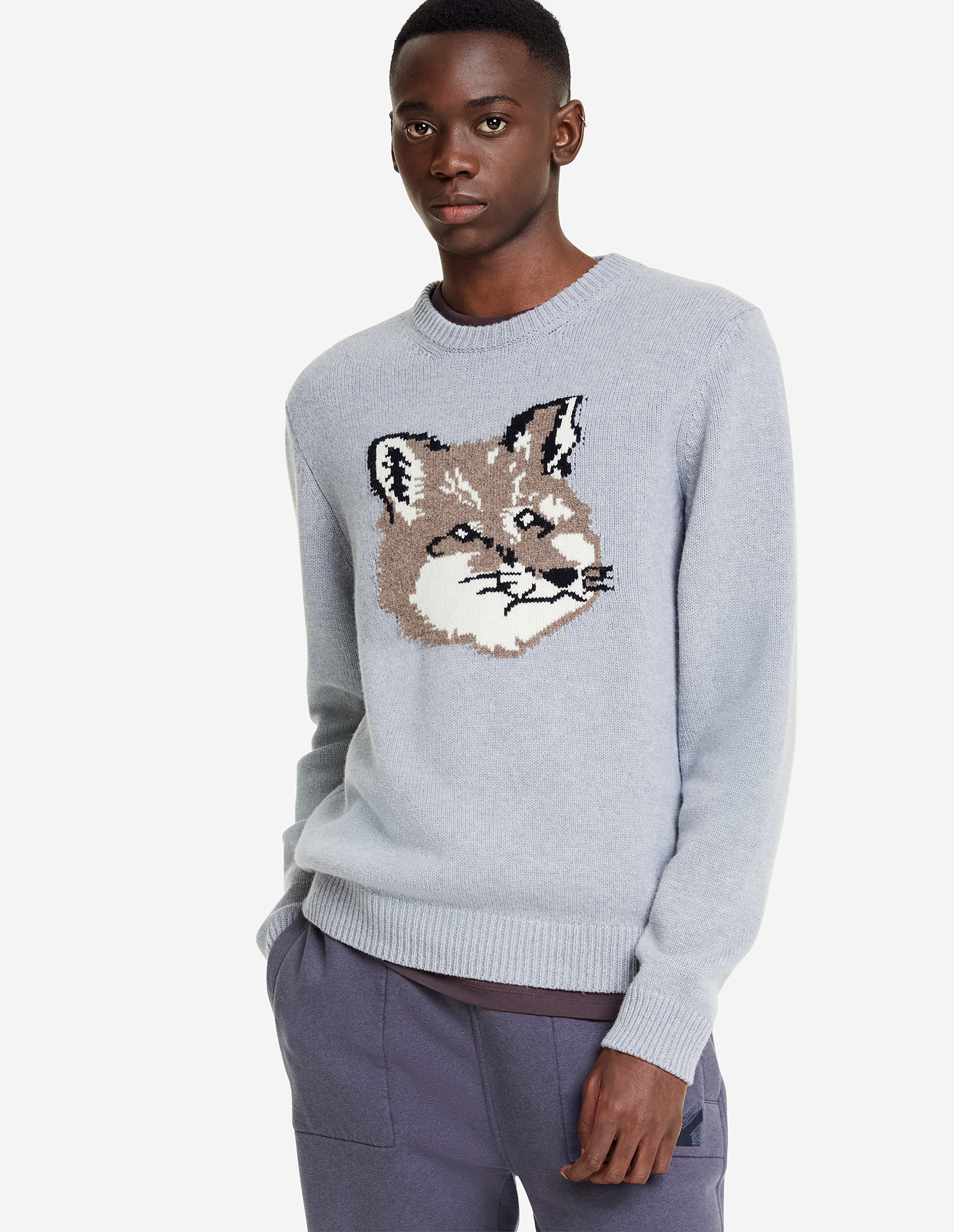 BIG FOX HEAD CLASSIC PULLOVER | Maison Kitsuné