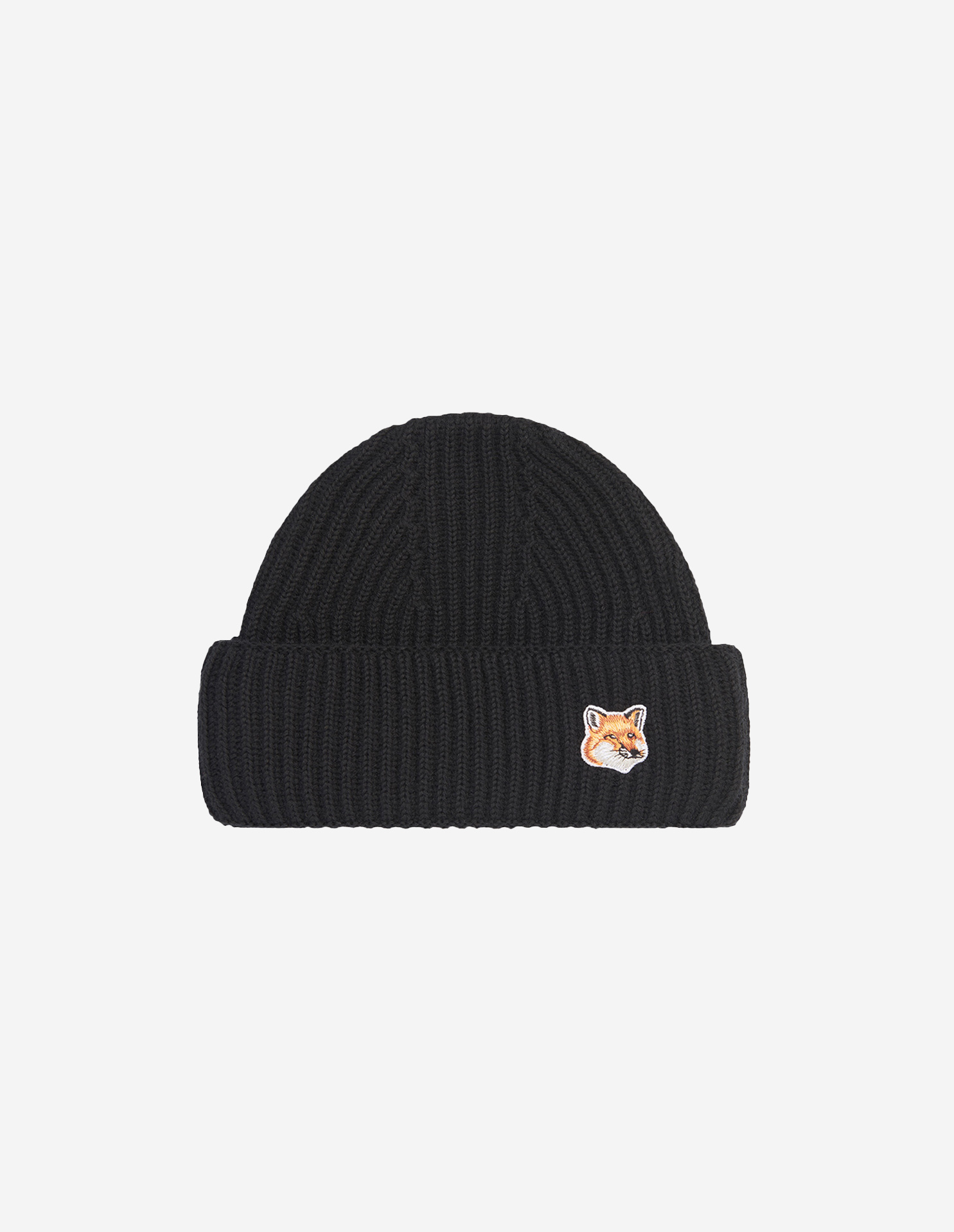 FOX HEAD PATCH RIBBED HAT