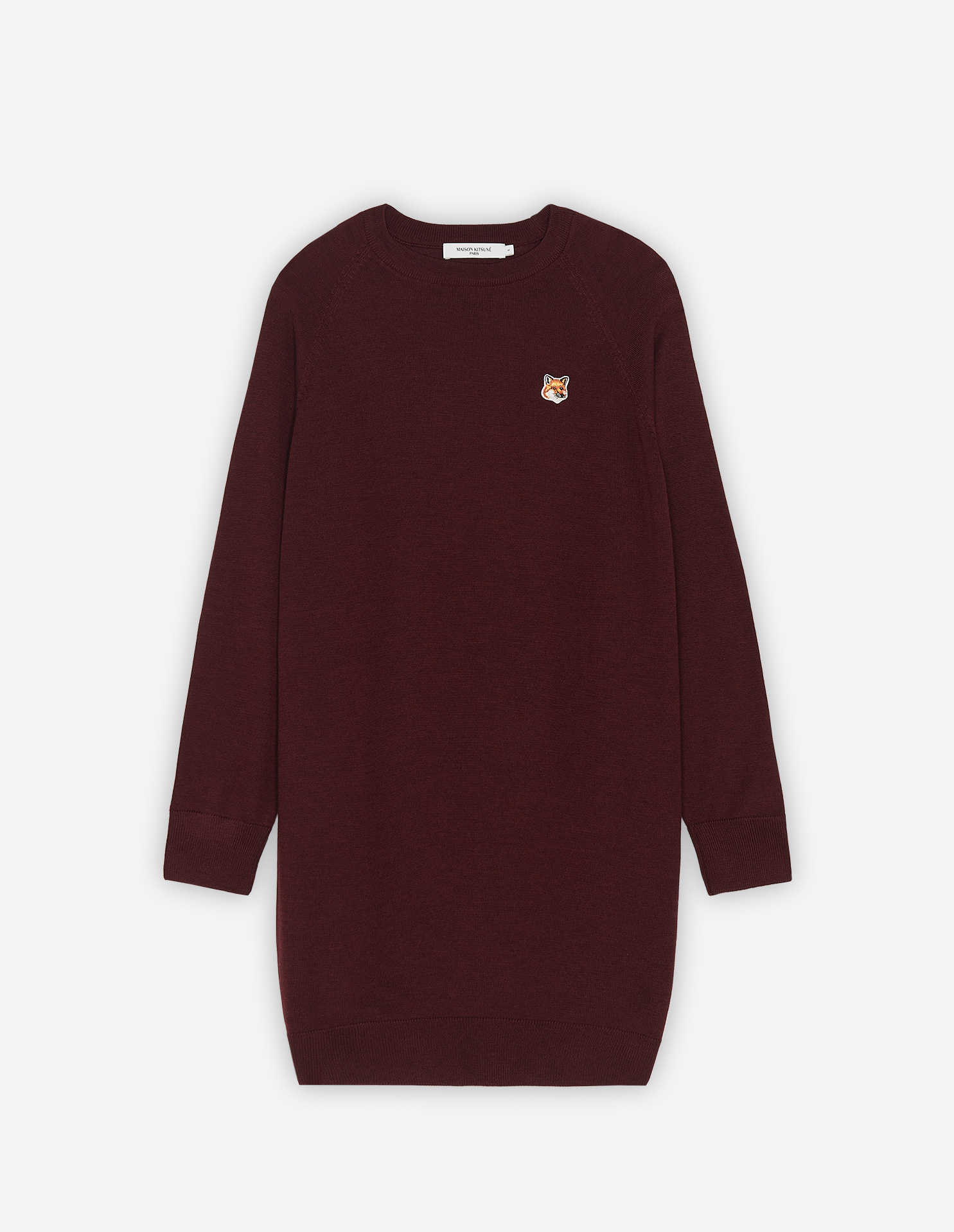 Maison Kitsuné Fox Head Patch Jumper Dress