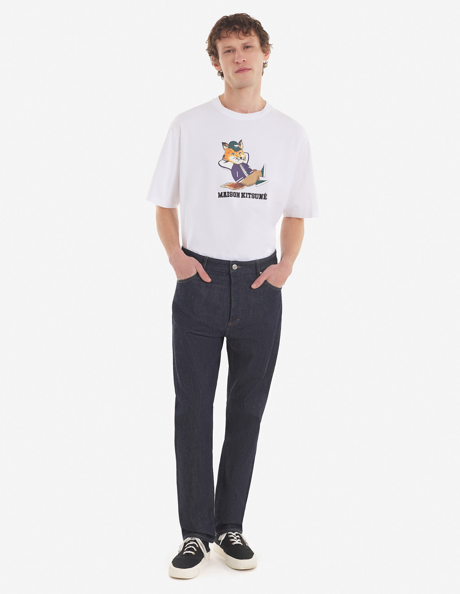 DRESSED FOX EASY TEE-SHIRT | Maison Kitsuné