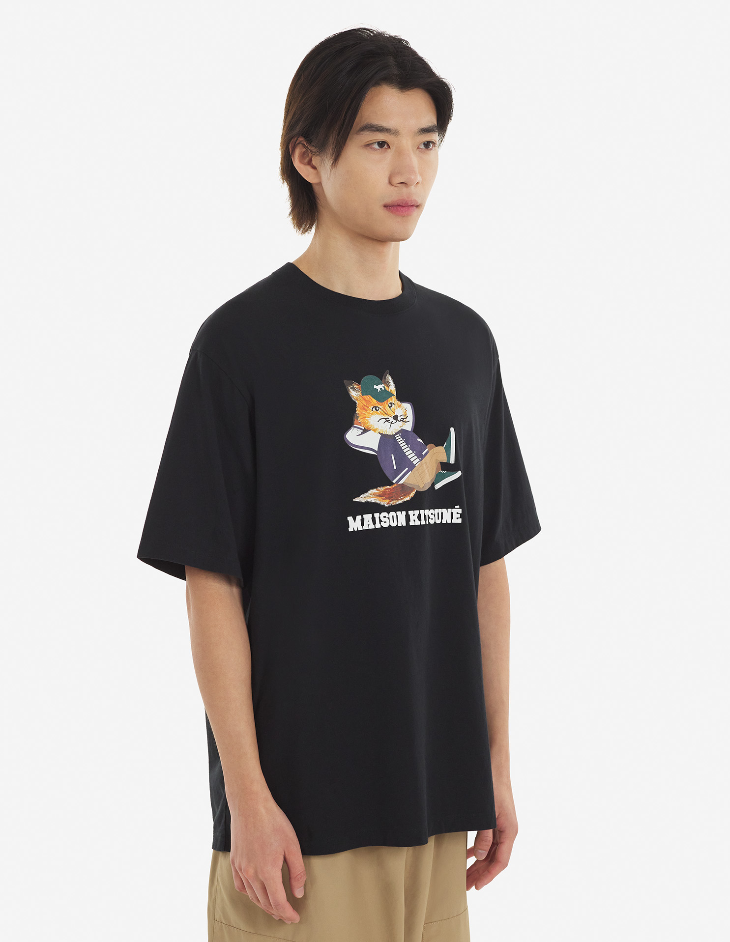 新品 Maison Kitsune ドレスド フォックス Tシャツ | www