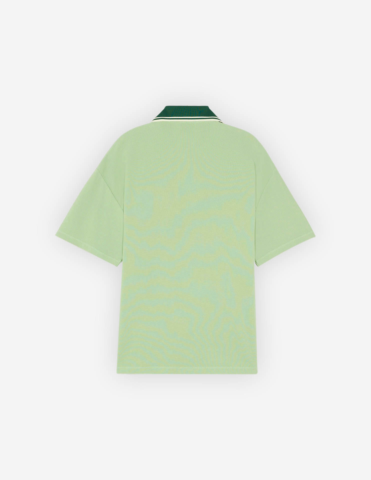 TONAL FOX HEAD PATCH POLO | Maison Kitsuné